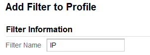 Filter name