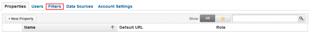 Google Analytics Filter