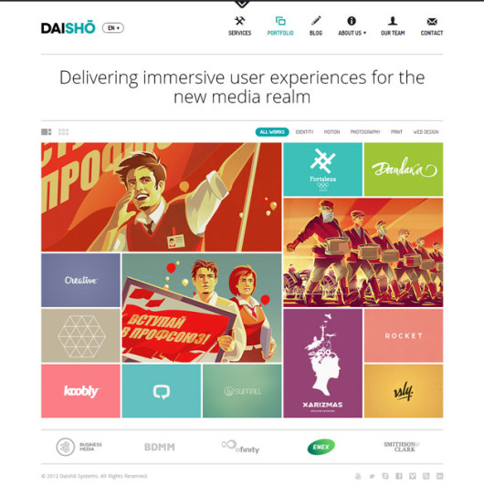 Daisho-WordPress-Theme-Home